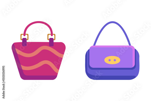 School backpacks set Colorful bags for primary school students