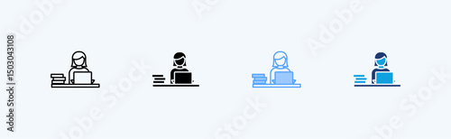 Librarian icon
