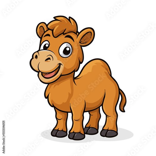 Camel Cartoon Cute Camel Illustrations