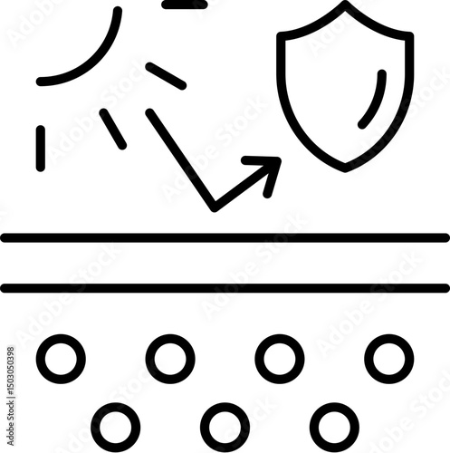 Simple Icon of Skincare for Graphics, Concept, Apps