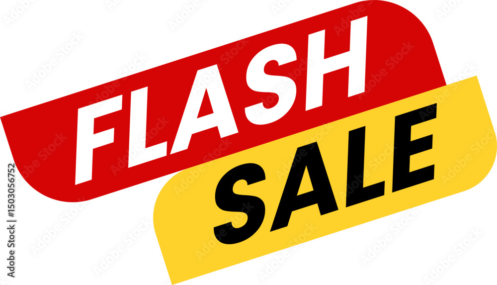 flash sale promotion banner illustration flash sale promotion banner illustration