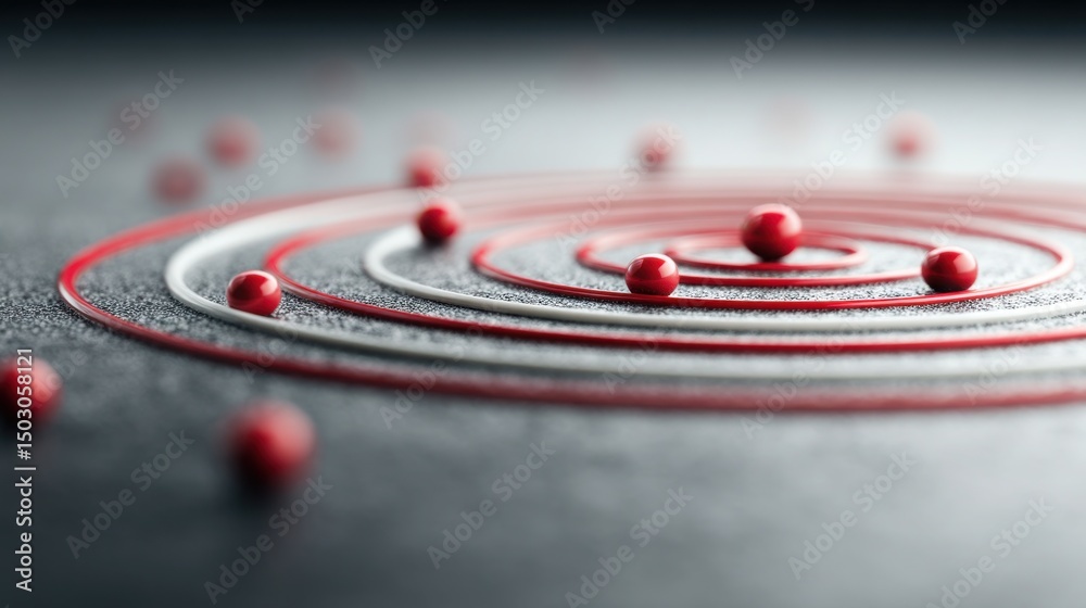 Obraz premium Ai model aligned fibonacci trend activation map icon concept for visualizing market trends and trading strategies