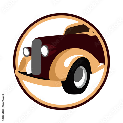 vector illustration of a car
