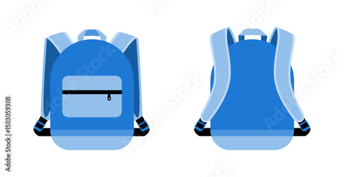School backpacks set Colorful bags for primary school students