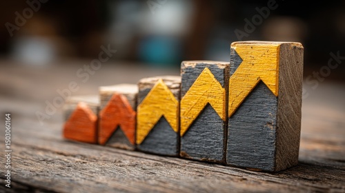 Central bank divergence impact icon concept illustrating comparative analysis of monetary policies and economic outcomes