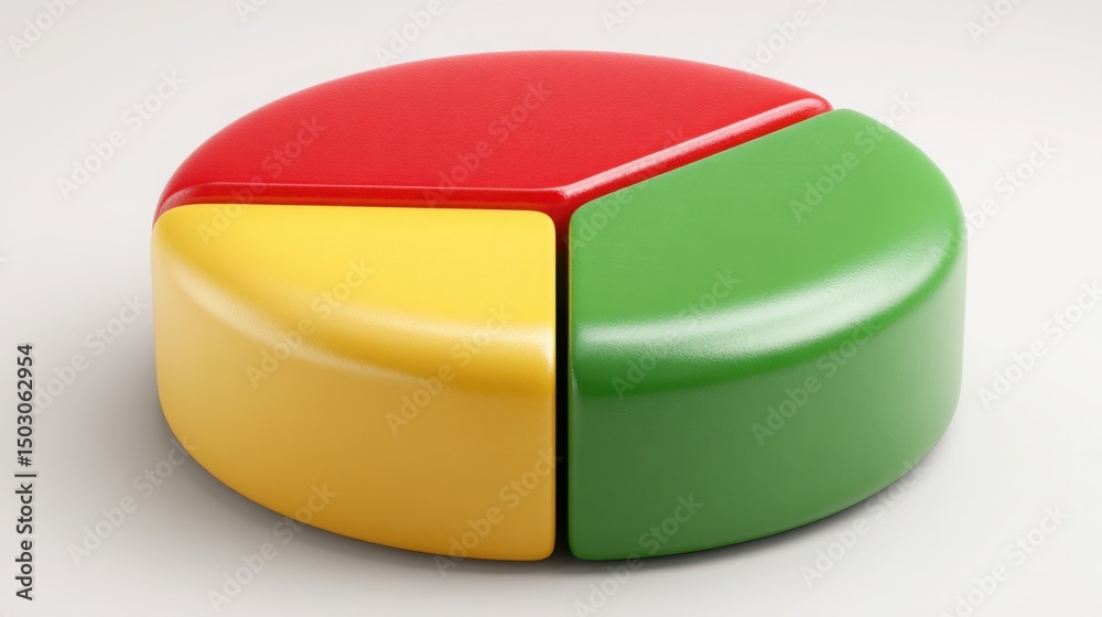 Fototapeta premium Debt cycle monitor icon concept featuring layered graphic for tracking financial trends and economic cycles over time