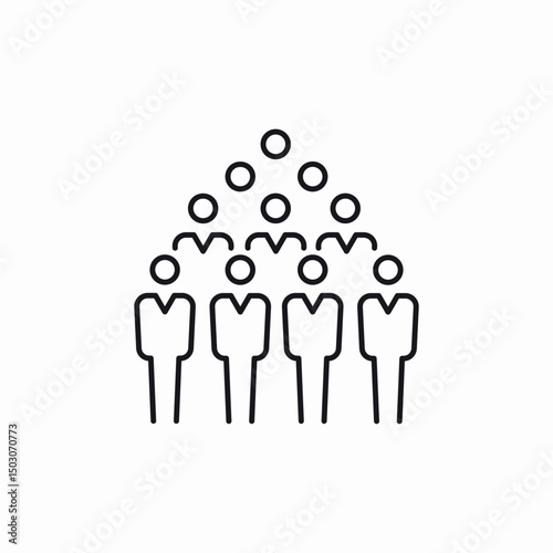 company team icon sign vector