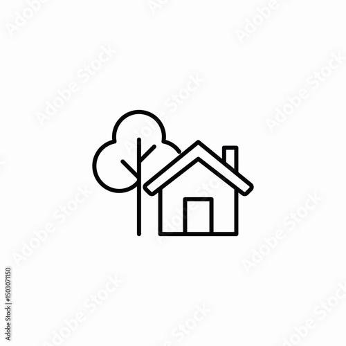 green house icon sign vector