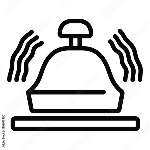 Alert Bell  Icon Element For Design