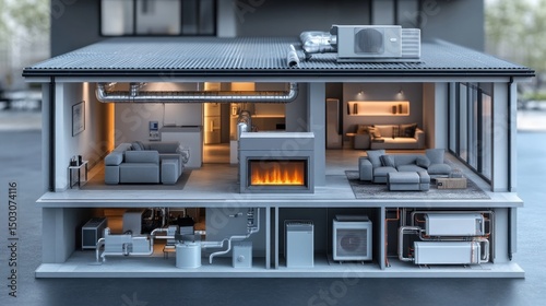 Smart Home Technology: Interior Design and HVAC Systems