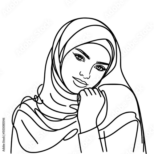 girl with a hijab