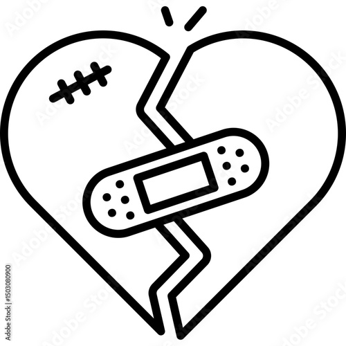 Broken Heart Icon