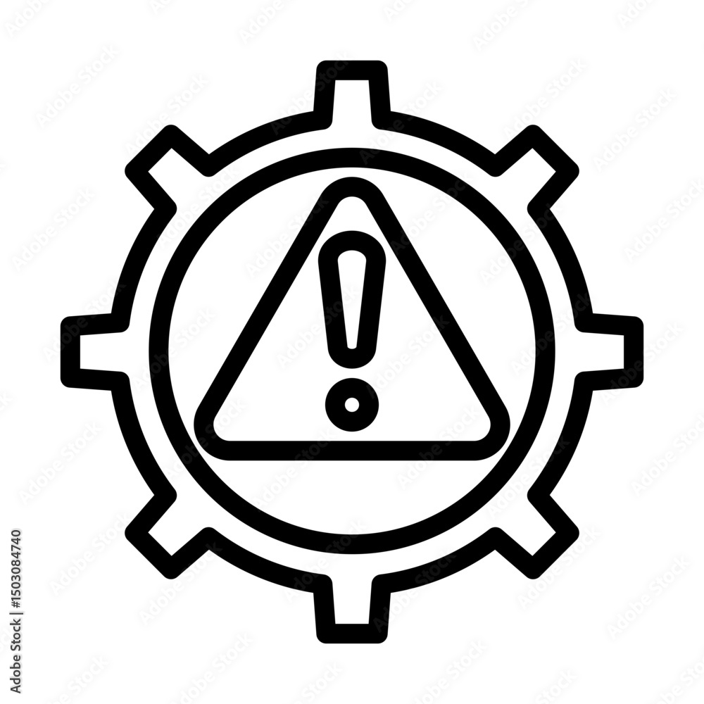 Fototapeta premium DisasterRecovery line icon