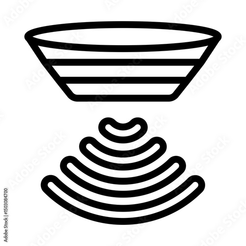 SeismicSensor line icon