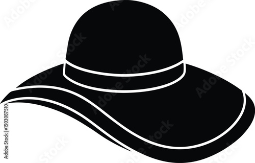 vector illustration of a hat
