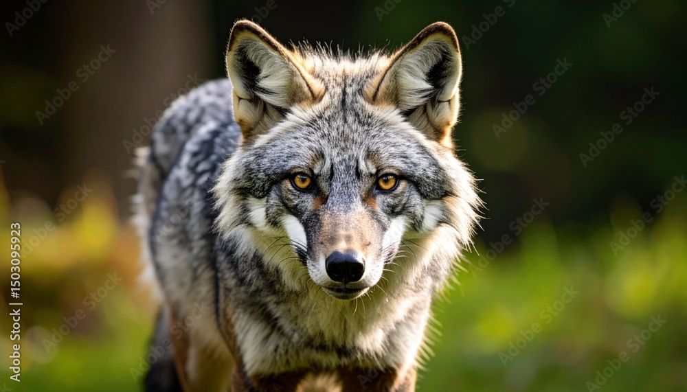 Gray Fox hunts for next meal Gray Fox hunts for next meal