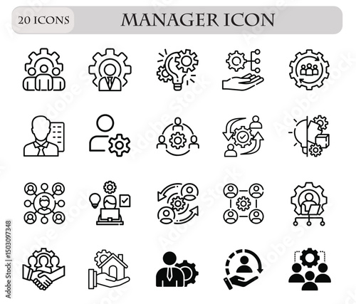 Vector Pack Manager Icon – Clean, modern design symbolizing organized vector file management for creative projects