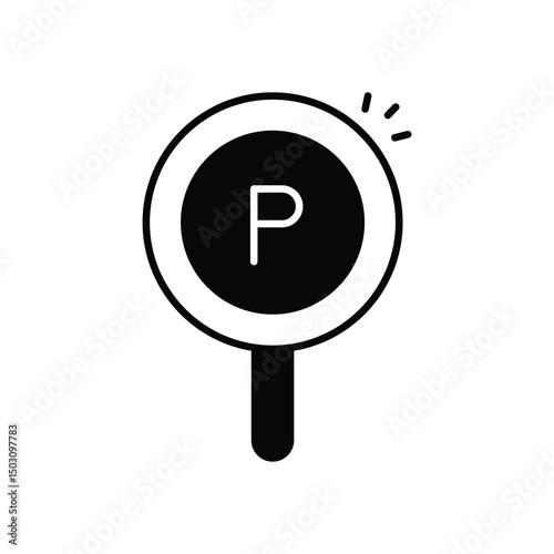 Parking Vector icon