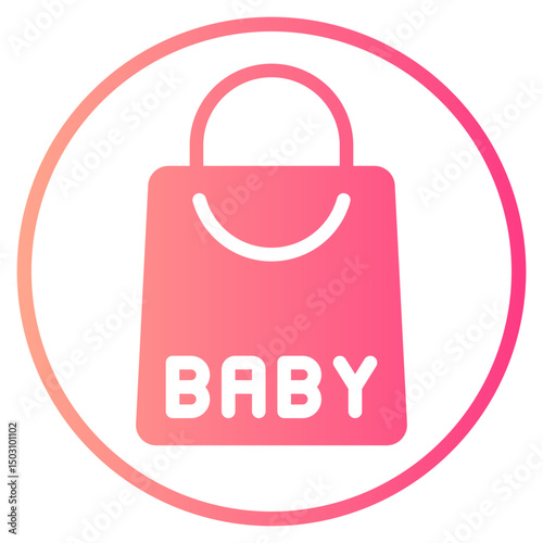 bag gradient icon