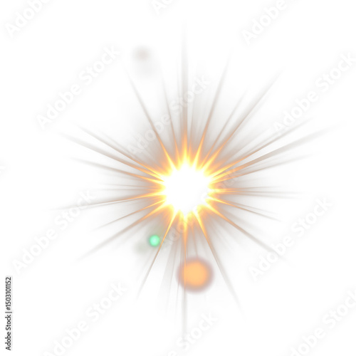 PNG star sparkle glow and starlight beam across galaxy background with magical night flare, transparent star shine and flash shimmer in space fantasy design with star explosion details PNG.