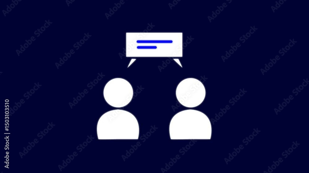 Consultation Icon, Expert Guidance Unlocking Solutions Through Consultation, Tailored Advice Elevate Your Goals with Professional Consultation. 4K video motion graphic animation. Consultation Icon, Expert Guidance Unlocking Solutions Through Consultation, Tailored Advice Elevate Your Goals with Professional Consultation. 4K video motion graphic animation.