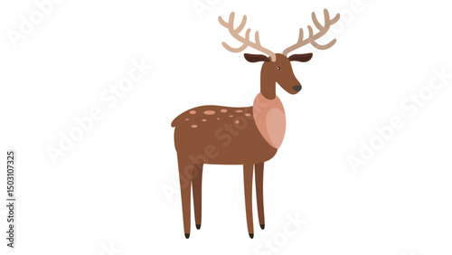deer silhouette vector