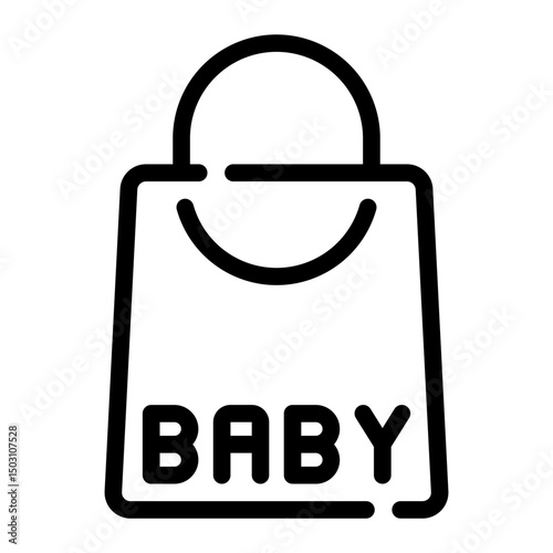 bag line icon