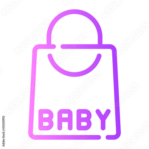 bag gradient icon
