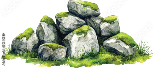 Wild Terrain Rock Prop