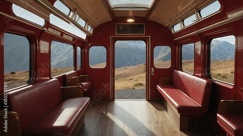 old train in the city