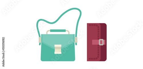 School backpacks set Colorful bags for primary school students
