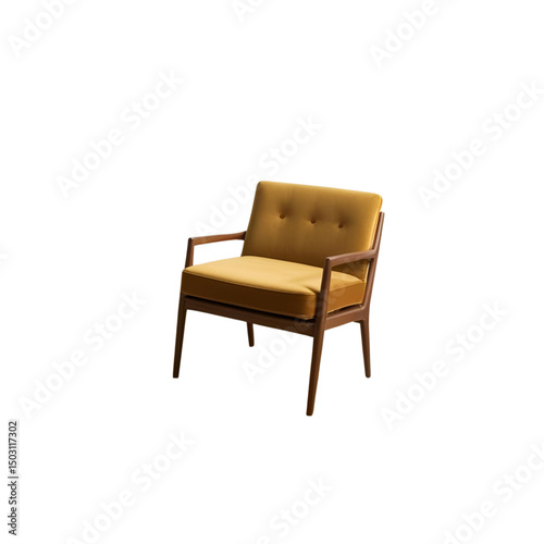 armchair isolated on white