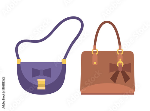 School backpacks set Colorful bags for primary school students