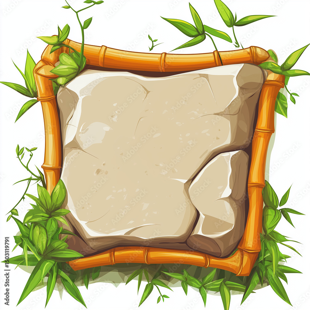 Obraz premium Graphic element isolation background for your design asset, game asset, video game, mobile game, web asset Illustration 