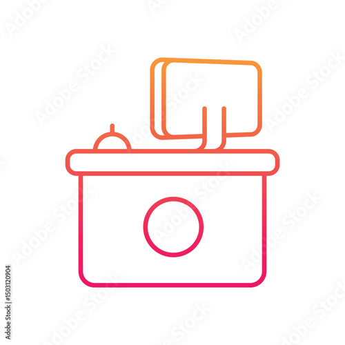 Reception Vector icon
