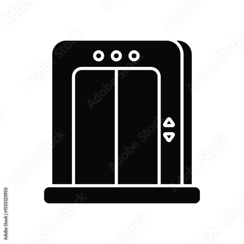 Elevator Vector icon