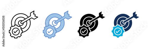 Goal Setting Icon