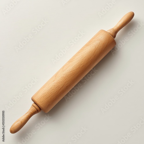 Wooden rolling pin kitchen tool baking dough