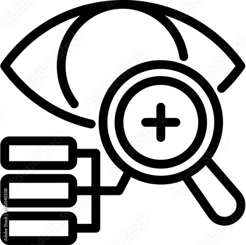 Quick View line icon