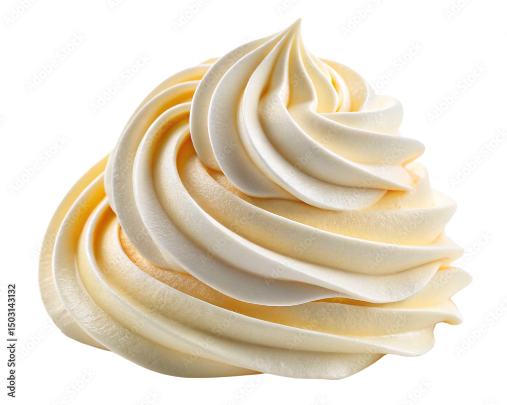 Creamy Swirled Whipped Cream Topping Delicious Dessert Texture Food Photography Creamy Swirled Whipped Cream Topping Delicious Dessert Texture Food Photography