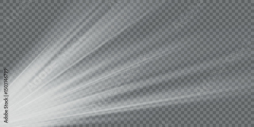 White shiny sparks of spiral wave. Curved bright speed line swirls. Shiny wavy path. Magic golden swirl with highlights. Glowing swirl bokeh effect.
