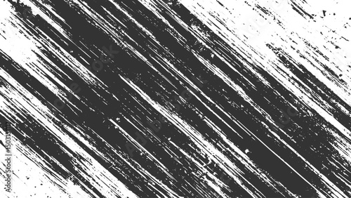 black grunge texture with aged weathered overlay and transparent background vector