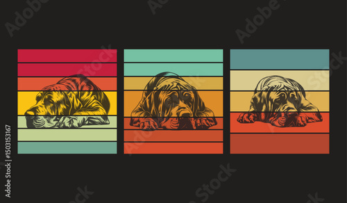 Great Dane Dog Sleeping Svg Bundle