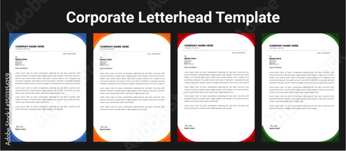 Creative Corporate Letterhead Template
