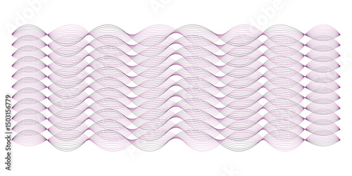   Abstract wave pattern background design