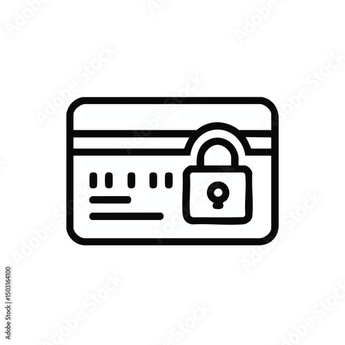 Secured credit card protection icon