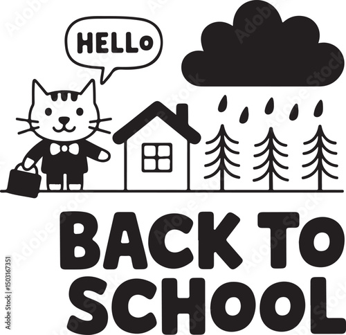 Happy Kids Going Back to School Silhouette

Backpacks & Books – First Day Silhouette Design

Back to School Bus Arrival Vector Art

Excited Students with Supplies Silhouette

Back to Learning – Classr