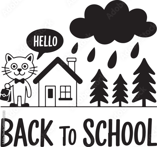 Happy Kids Going Back to School Silhouette

Backpacks & Books – First Day Silhouette Design

Back to School Bus Arrival Vector Art

Excited Students with Supplies Silhouette

Back to Learning – Classr