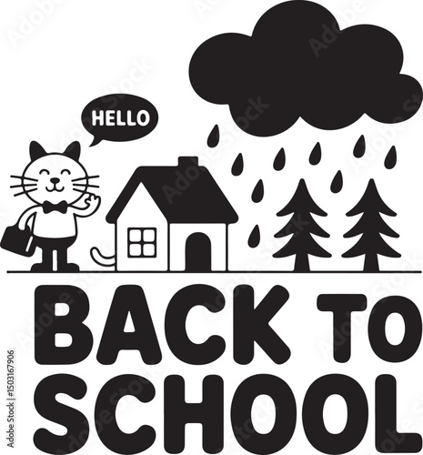 Happy Kids Going Back to School Silhouette

Backpacks & Books – First Day Silhouette Design

Back to School Bus Arrival Vector Art

Excited Students with Supplies Silhouette

Back to Learning – Classr