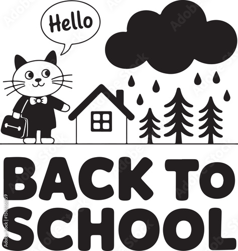 Happy Kids Going Back to School Silhouette

Backpacks & Books – First Day Silhouette Design

Back to School Bus Arrival Vector Art

Excited Students with Supplies Silhouette

Back to Learning – Classr